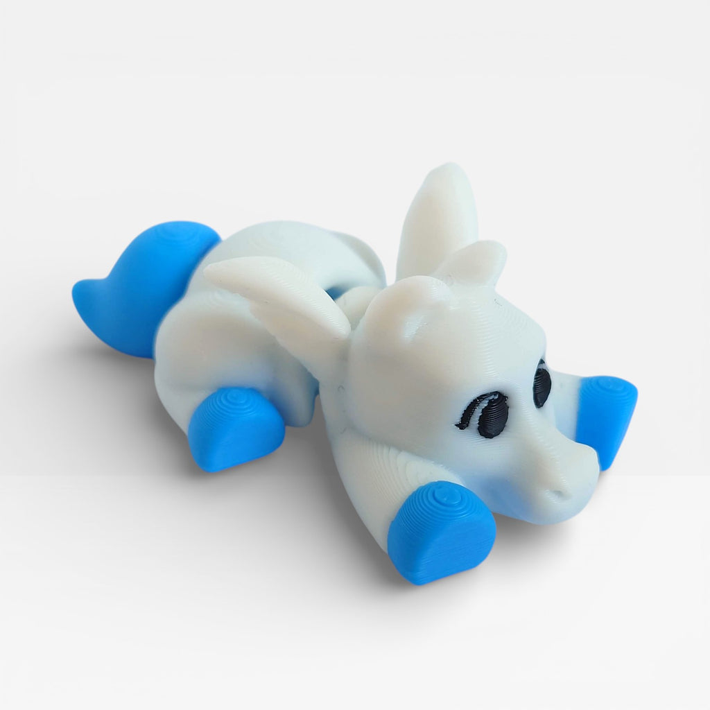 3D spausdintas mini fantastinis gyvūnas (magnetukas).