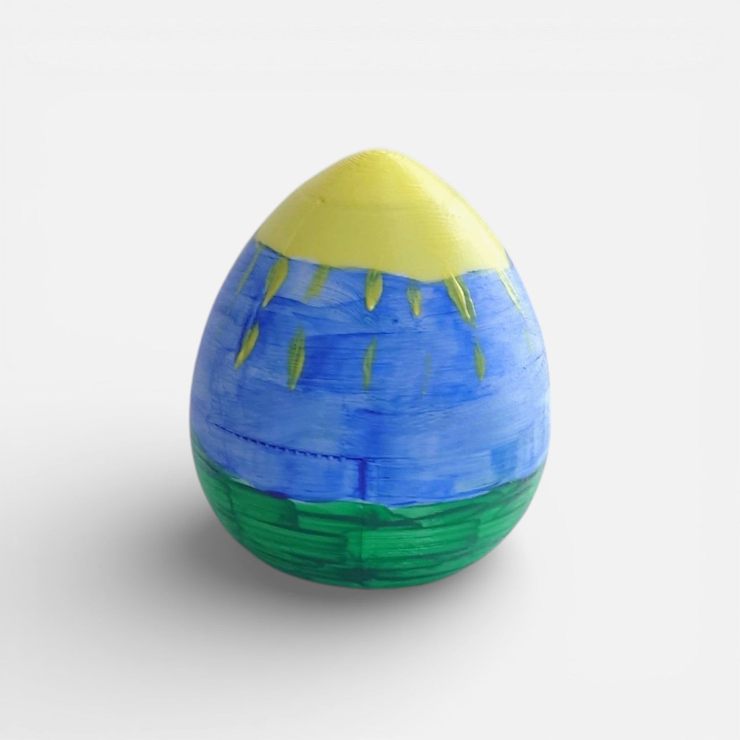 3D Spausdintas Velykinis Kiaušinis su Žaisliuku Viduje