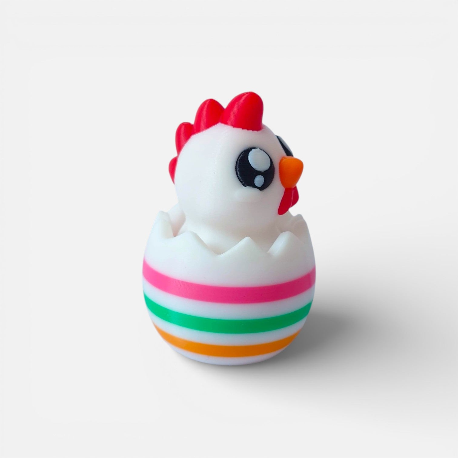 3D spausdintas „Viščiukas“ - clicker žaisliukas