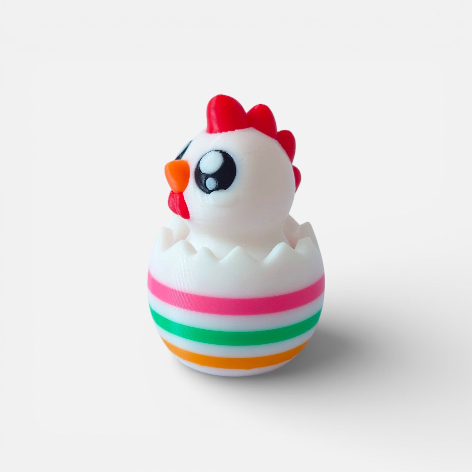 3D spausdintas „Viščiukas“ - clicker žaisliukas