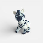3D spausdintas mini zebriukas