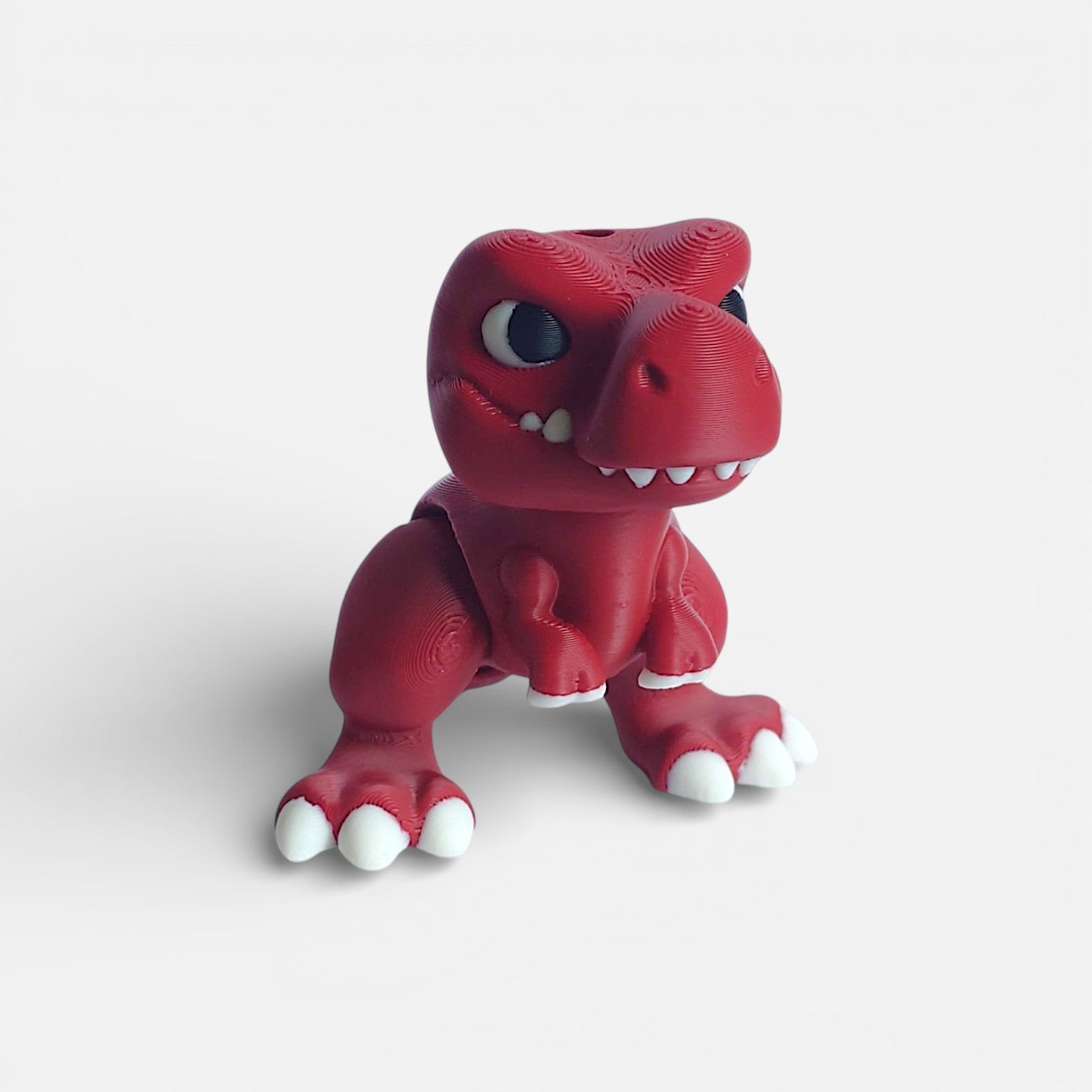 3D spausdintas T‑Rex – lankstus dinozauras žaisliukas