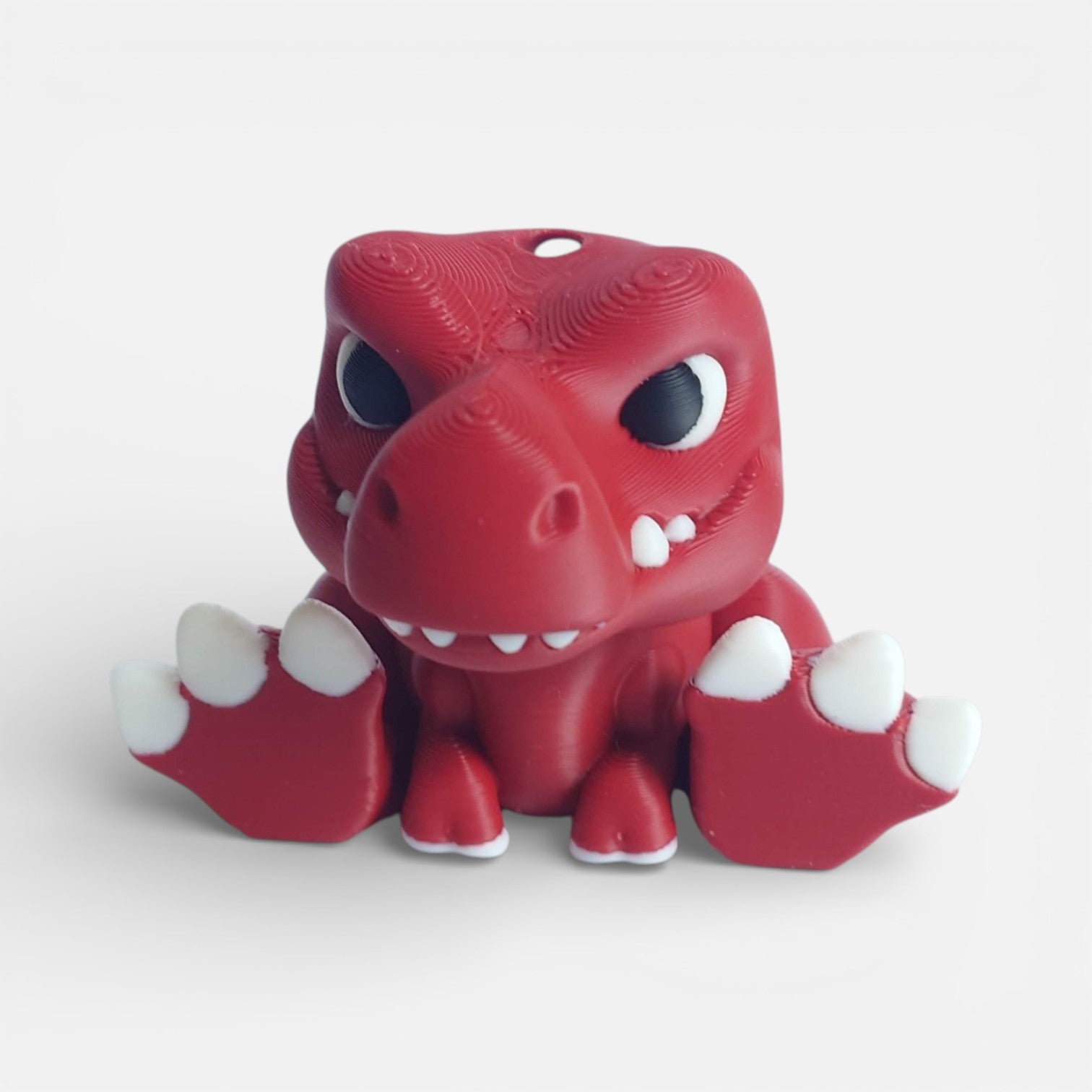 3D spausdintas T‑Rex – lankstus dinozauras žaisliukas