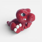 3D spausdintas T‑Rex – lankstus dinozauras žaisliukas