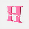 Personalizuota 3D spausdinta monograma – vardinė dekoracija