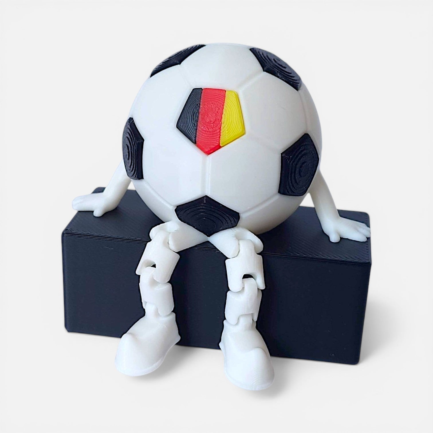 3D spausdintas futbolo draugužis