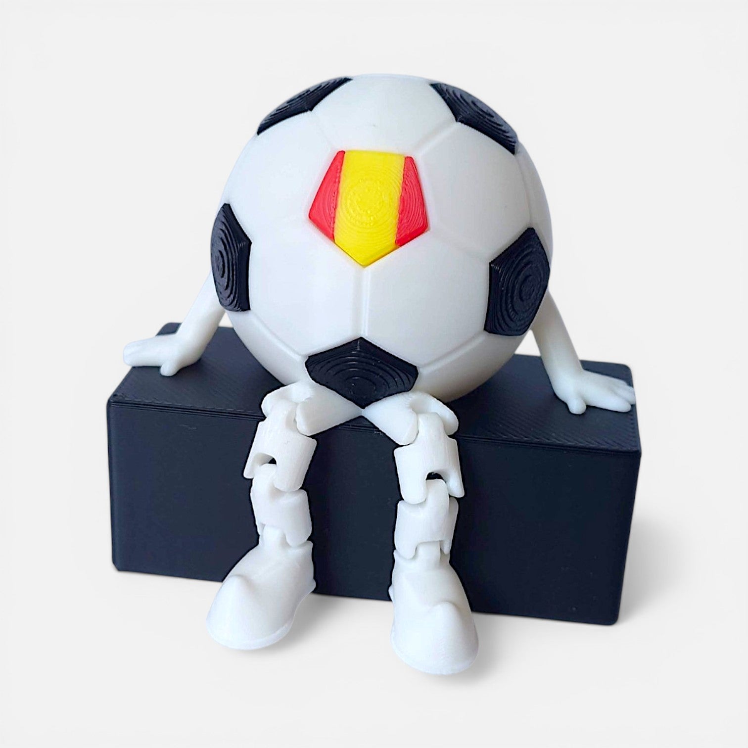 3D spausdintas futbolo draugužis