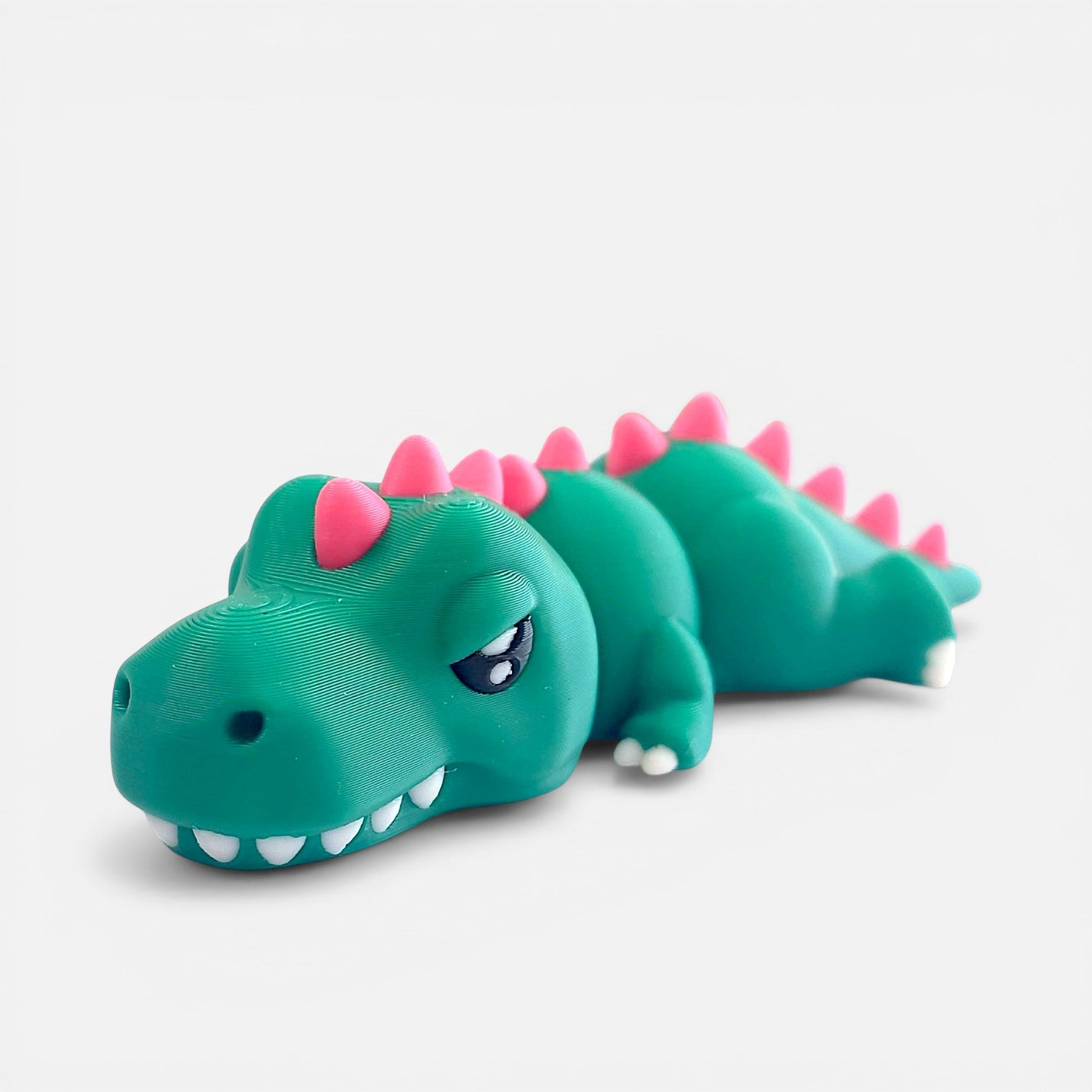 3D spausdintas krokodilas – žaisminga dekoracija ir dovana vaikams