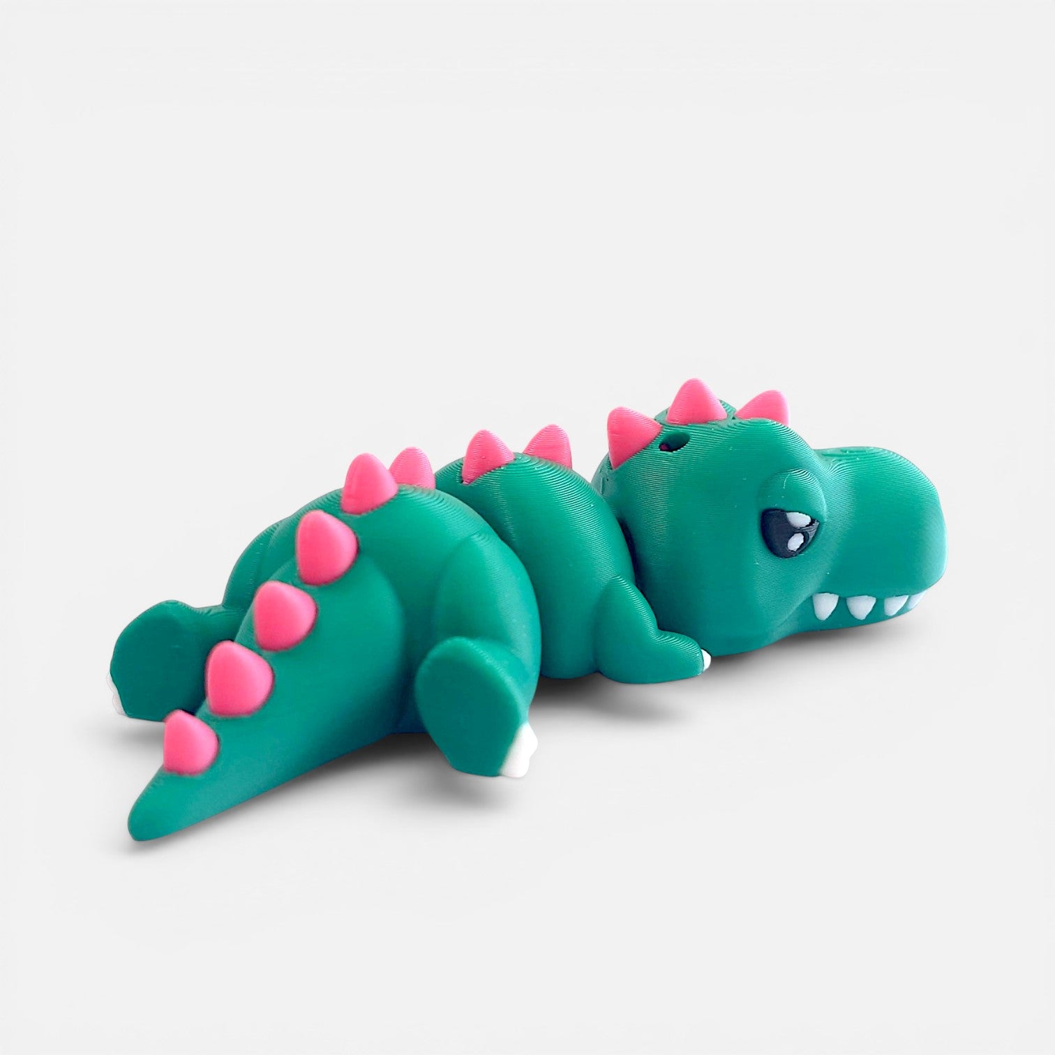 3D spausdintas krokodilas – žaisminga dekoracija ir dovana vaikams