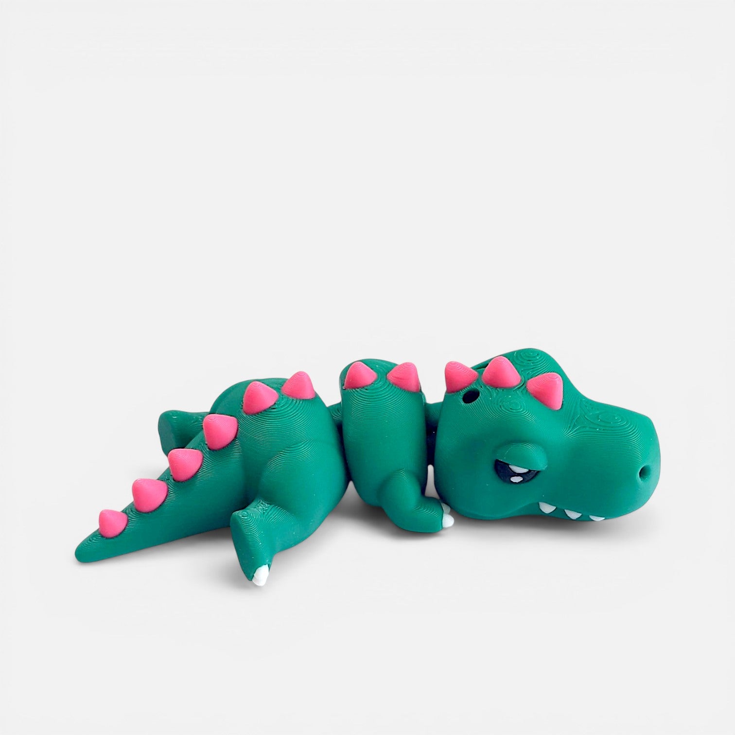 3D spausdintas krokodilas – žaisminga dekoracija ir dovana vaikams