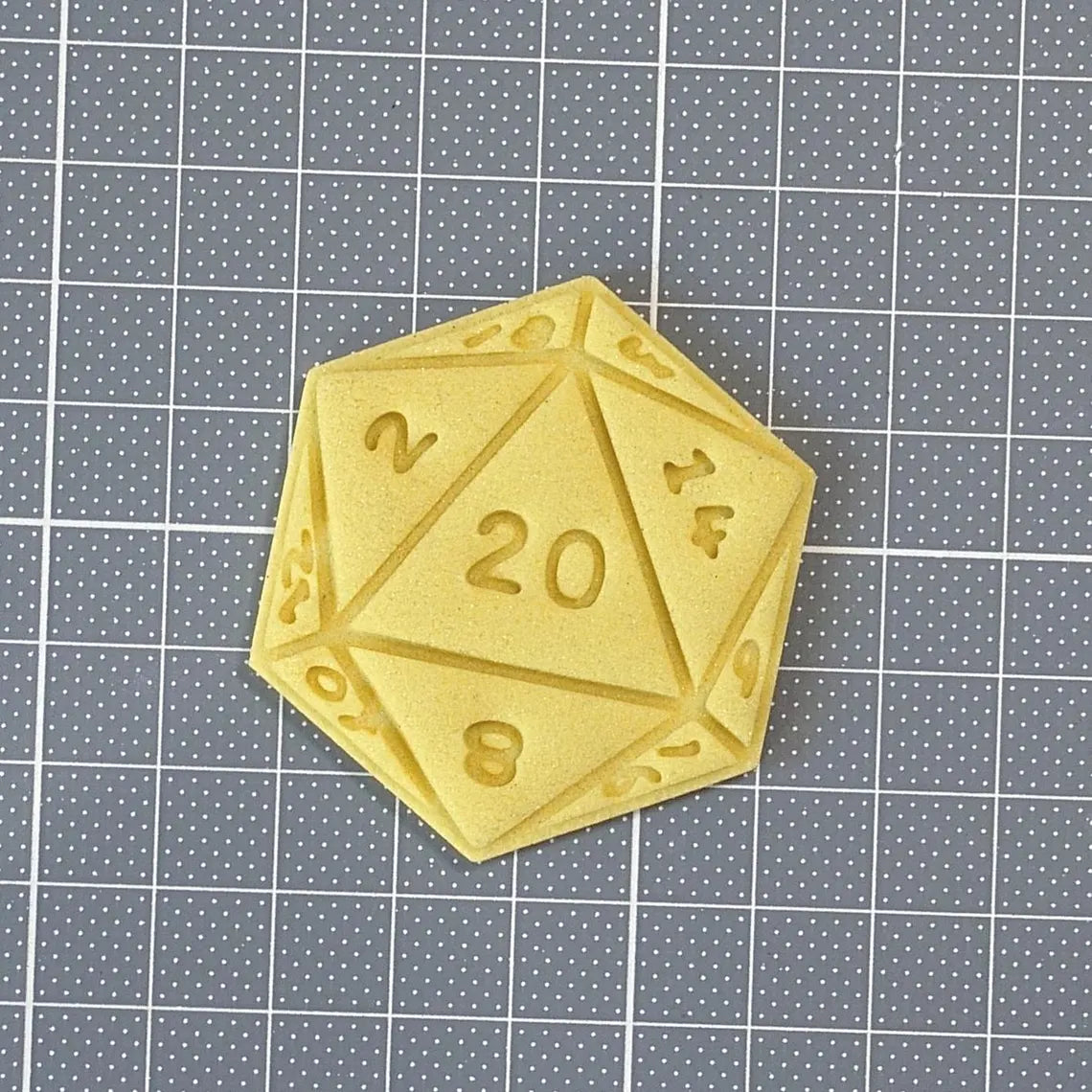 D20 kauliuko sausainių formelė – DnD ir Dungeons & Dragons