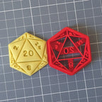 D20 kauliuko sausainių formelė – DnD ir Dungeons & Dragons