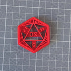 D20 kauliuko sausainių formelė – DnD ir Dungeons & Dragons