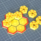 3D spausdintas 7 šešiakampių galvosūkis