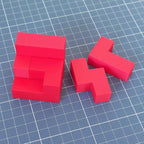 3D spausdintas galvosūkio kubas