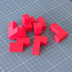 3D spausdintas galvosūkio kubas