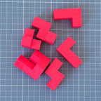 3D spausdintas galvosūkio kubas