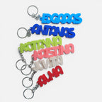 Individualizuotas 3D spausdintas pakabukas su vardu